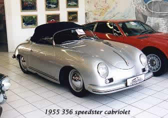 Porsche 1955 356 speedster cabriolet