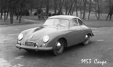 1953 coupe porsche 356