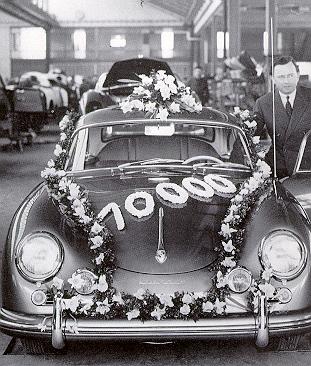 10,000th Porsche 1956